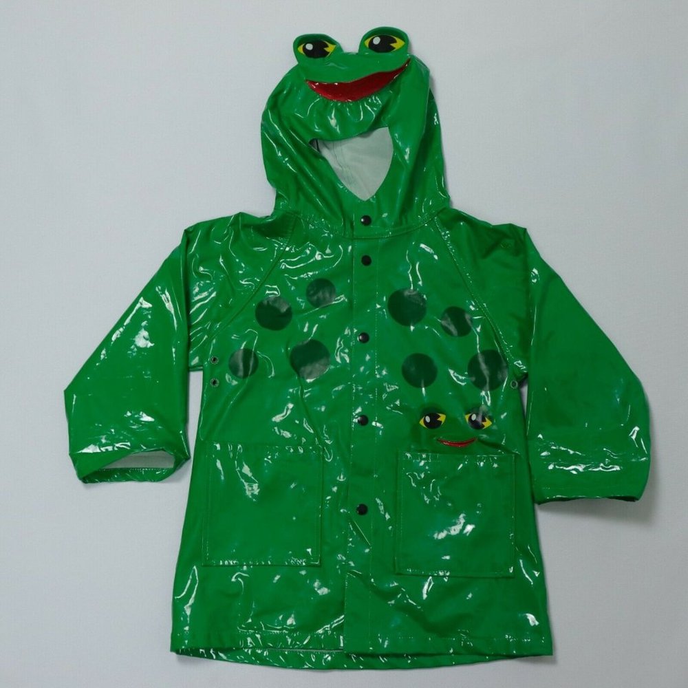 Western Cheif 2T Boys/Kids/Girls/Unisex Frog Raincoat - Waterproof Coat/Jacket